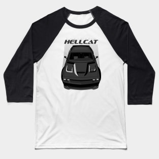 Challenger Hellcat - Black Baseball T-Shirt